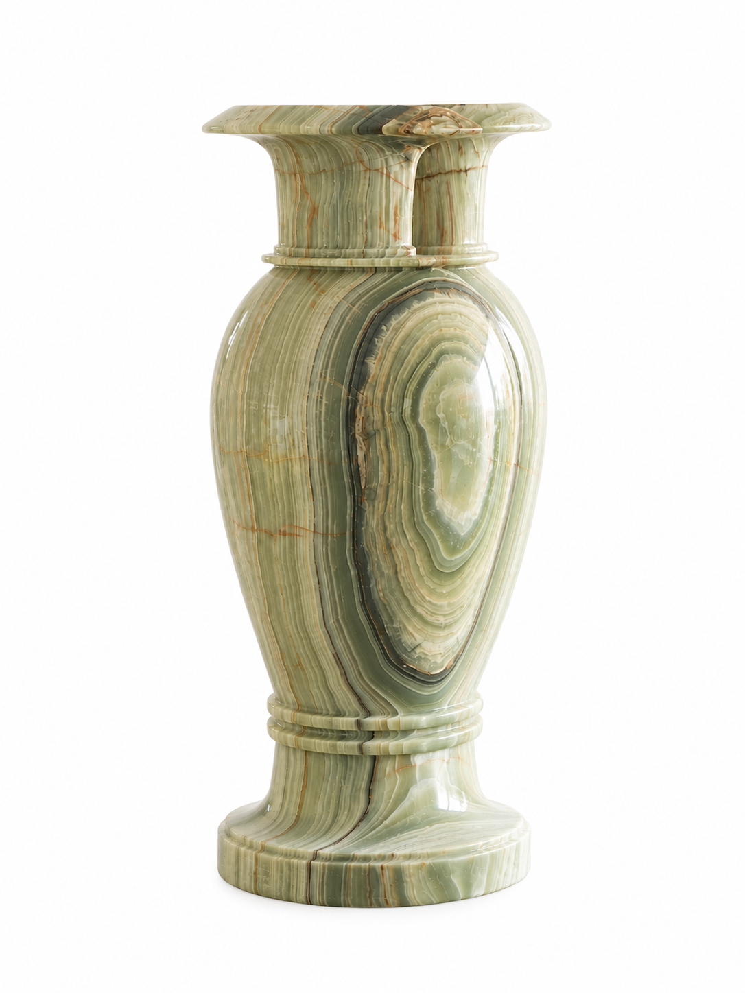 Green Onyx Vase