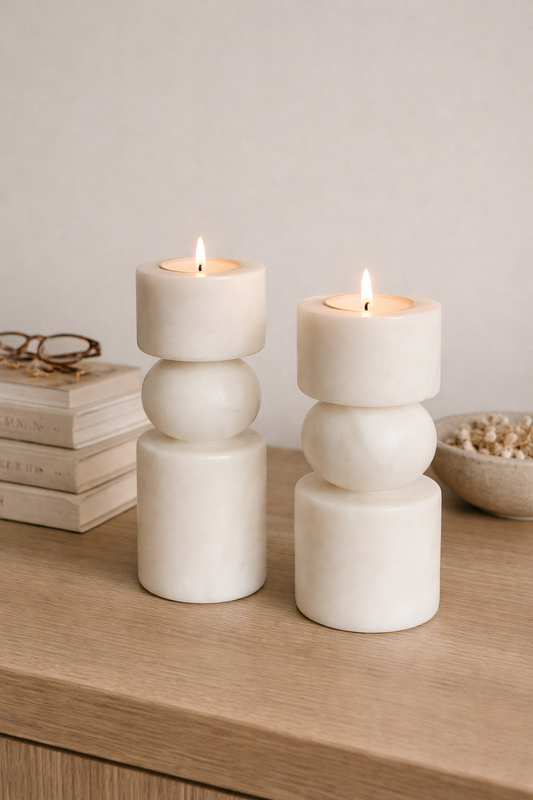 The Cylinder Candle Holders