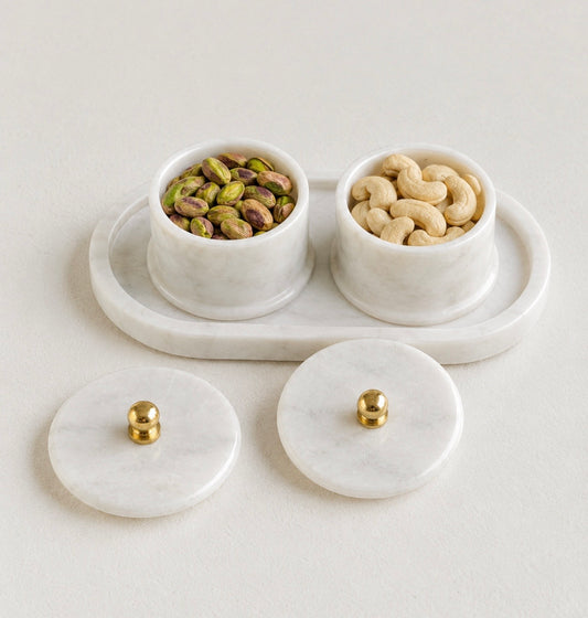 Marble Dry Fruit Duo Set