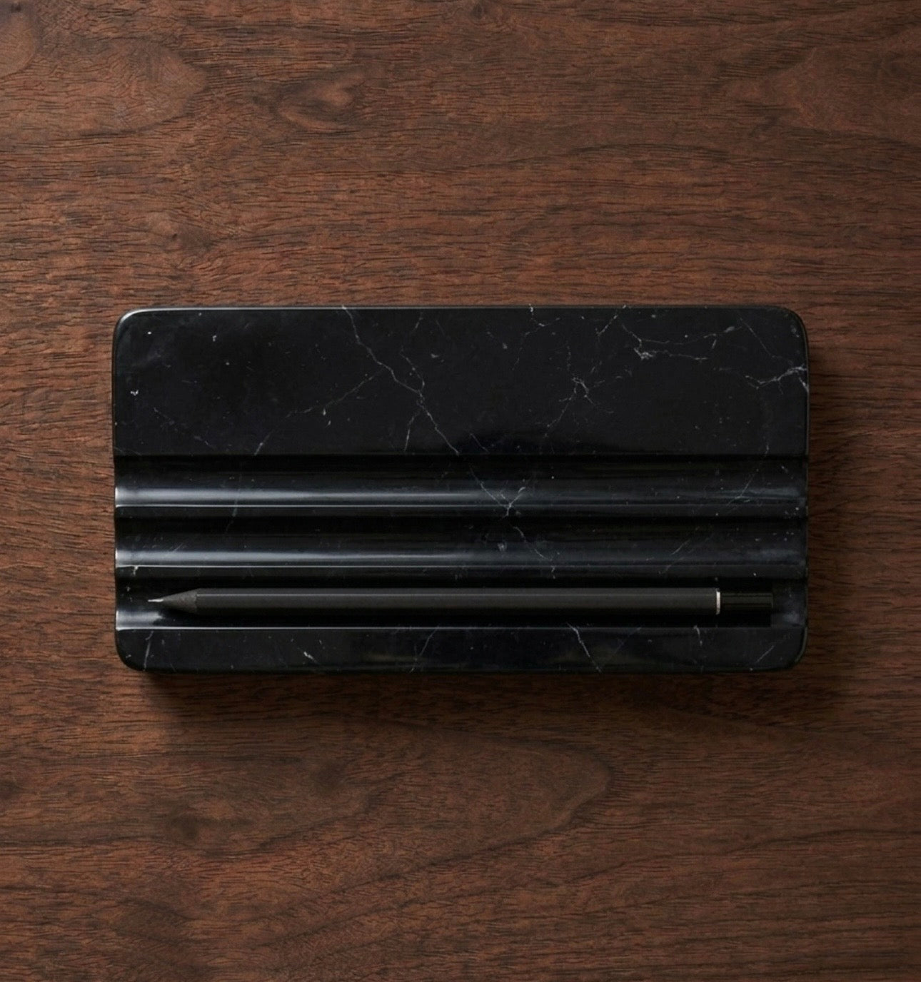 marble, green marble, card holder